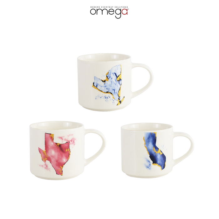 Omega Jesse 14oz Newbone Ceramic Mug