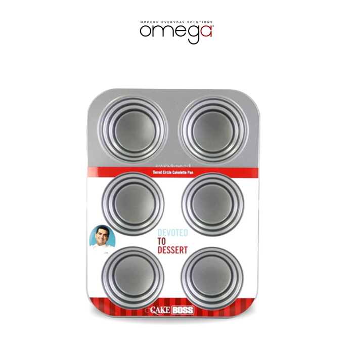 Cake Boss Cakelette Pan Stacked Circle