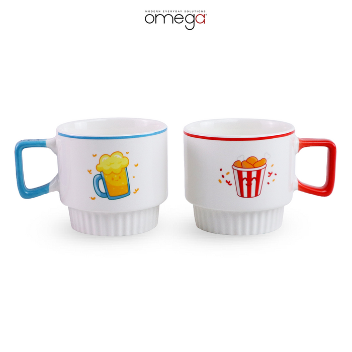 Beerchic Ceramic Mug 13oz 2pc