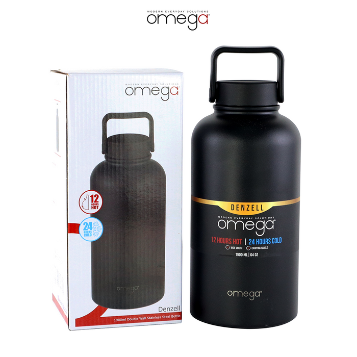 Denzell 64oz Double Wall Stainless Steel Insulated Tumbler