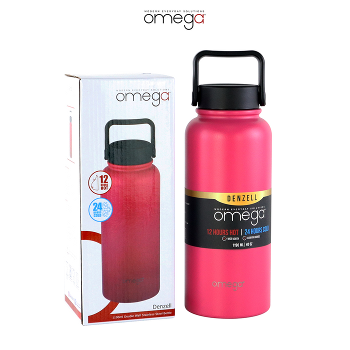 Denzell 40oz Double Wall Stainless Steel Insulated Tumbler
