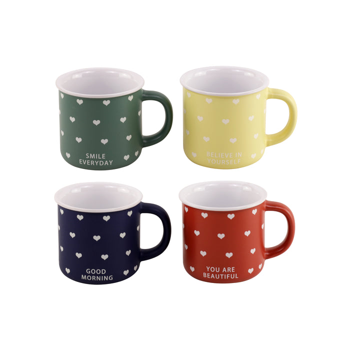 Omega Believe 12oz Stoneware Ceramic Mug