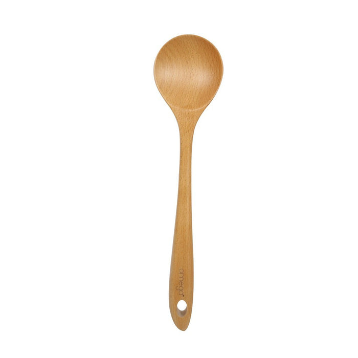 Omega Houseware Large Wooden Spoon Non-Stick Cookware Safe