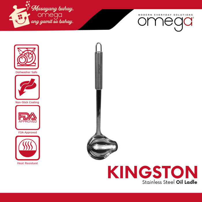 Omega Houseware Kingston Stainless Steel Oil Ladle Multipurpose