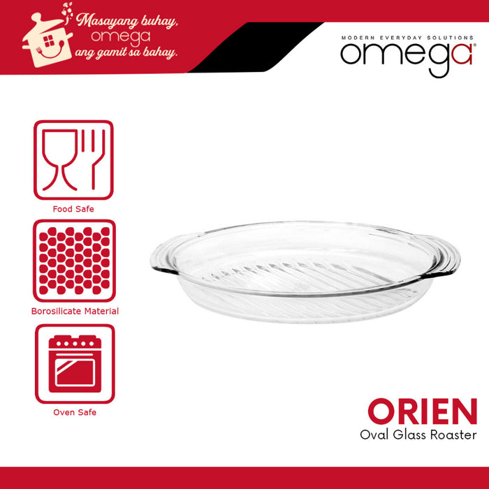 Omega Orien Oval Glass Roaster