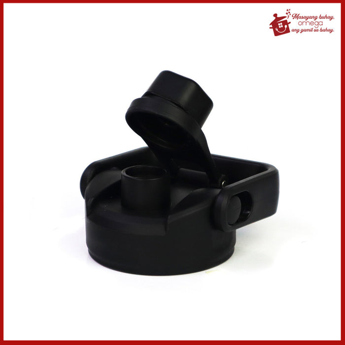 Omega Houseware Denzell Spout Cap Black Spill Proof BPA Free