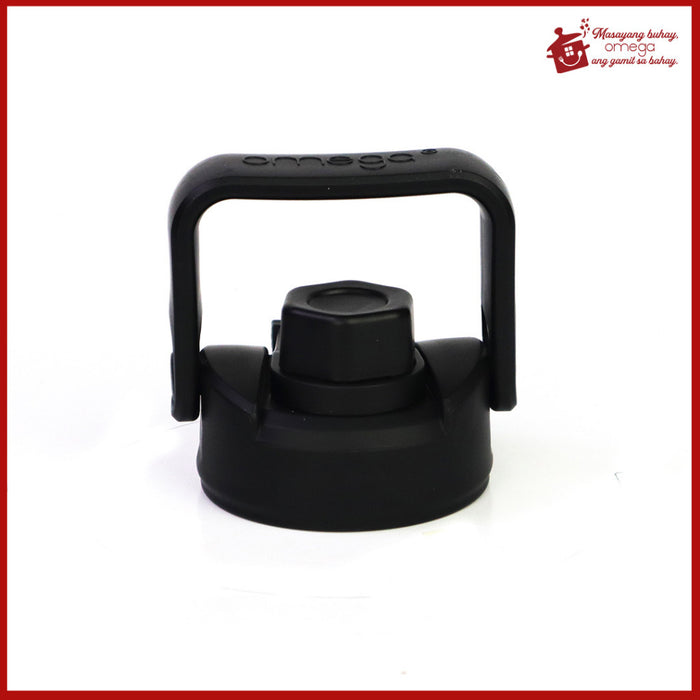 Omega Houseware Denzell Spout Cap Black Spill Proof BPA Free