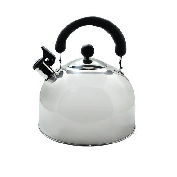Omega Houseware Valdemar Stainless Steel Whistling Kettle Induction Ready 2.5L/3L/4L/5L