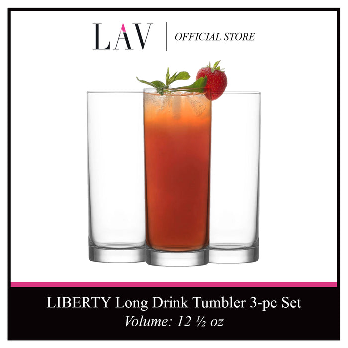 LAV Liberty 3 Pieces Long Drink Tumbler Set (12 1/4 oz)