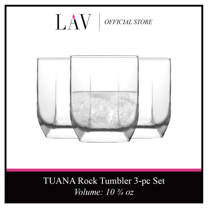 LAV Tuana Rock Tumbler Set (10 3/4 oz)