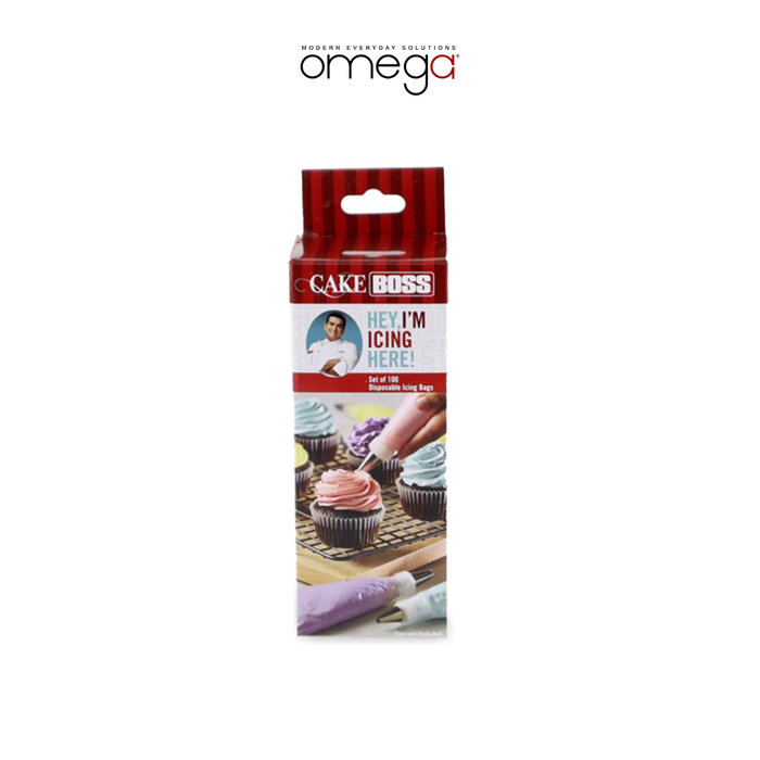 Cake Boss 100 pcs Disposable 30cm Icing Bags