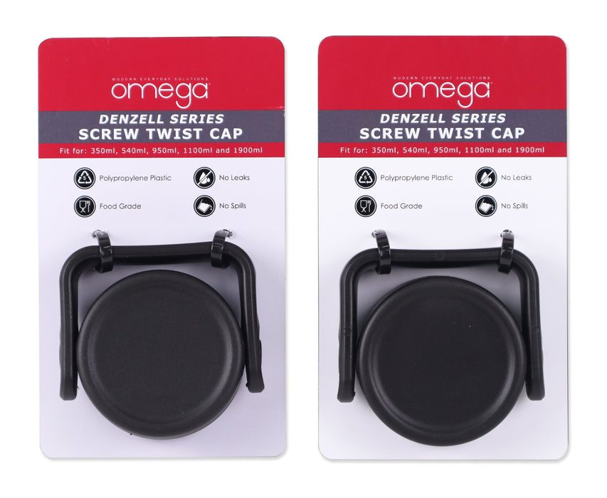 Omega Denzell Screw Twist Cap Only in Color Card
