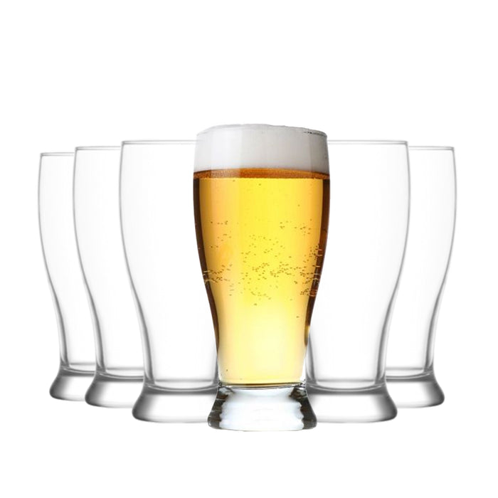 LAV Brotto 6 pc Beer Glass Set (11 1/4 oz)