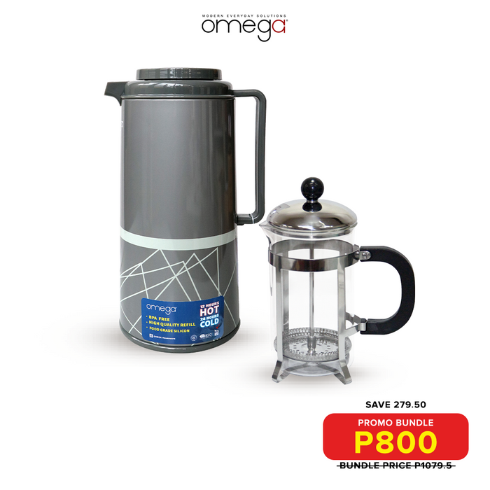 Bundle: Thermal Carafe and Stainless French Press